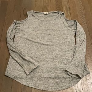 Adorable cold shoulder top